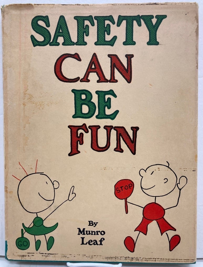 Munro Leaf(マンロー・リーフ) SAFETY CAN BE FUN 1938年11刷 Munro Leaf(マンロー・リーフ) SAFETY CAN BE FUN 1938年11刷
