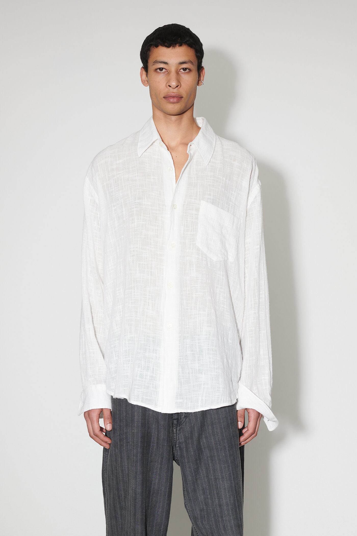 OUR LEGACY COCO SHIRT Off White Air Cotton M2222CW | BEST PACKING 