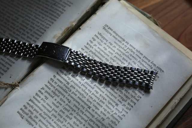 【OMEGA】 1960’s 純正 7連 ライスジュビリーブレス ベルト幅 18mm用 Bracelet  / Vintagewatch