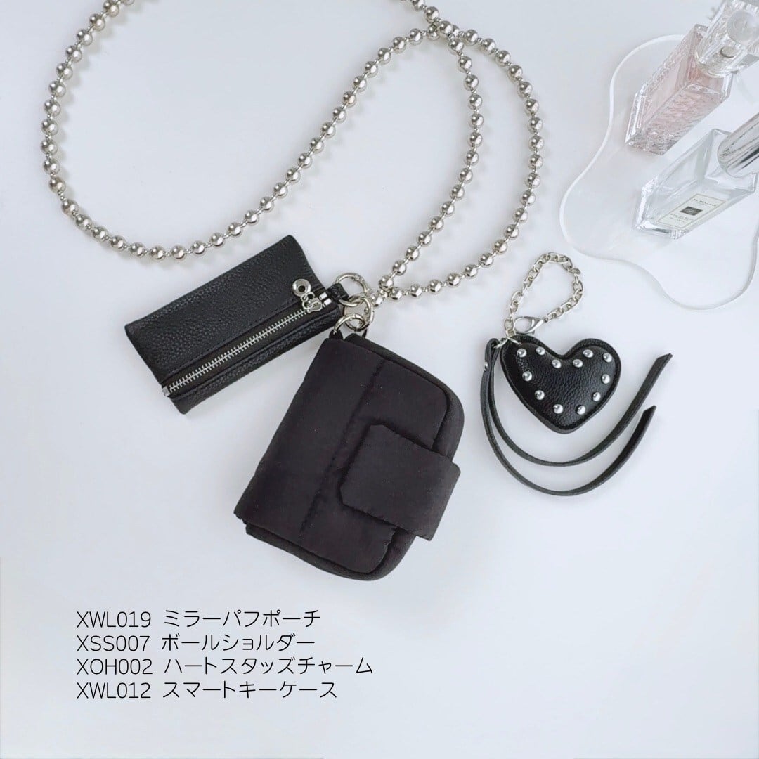 ミラーパフポーチ | Lune (リュンヌ)
