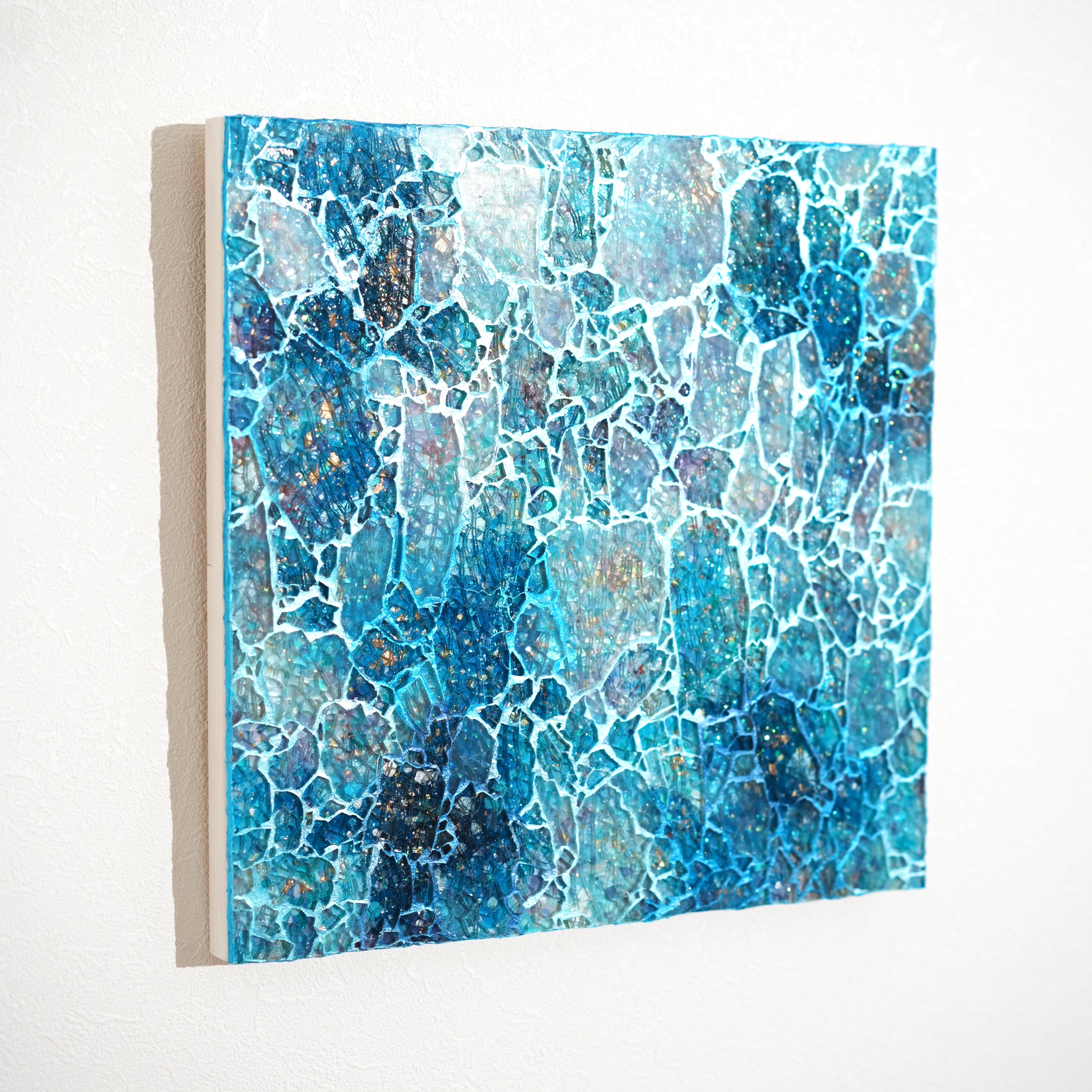 水明（すいめい） / Clear Water Light（333mm×333mm） | Mayumi Kiryu