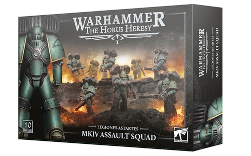 レギオネス・アスタルテス：MkIV アサルト・スカッド	LEGIONES ASTARTES: MKIV ASSAULT SQUAD