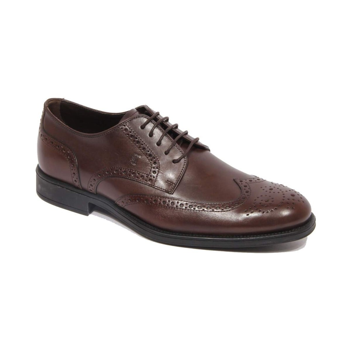TOD'S トッズ メンズ レースアップシューズ レザー ブラウン