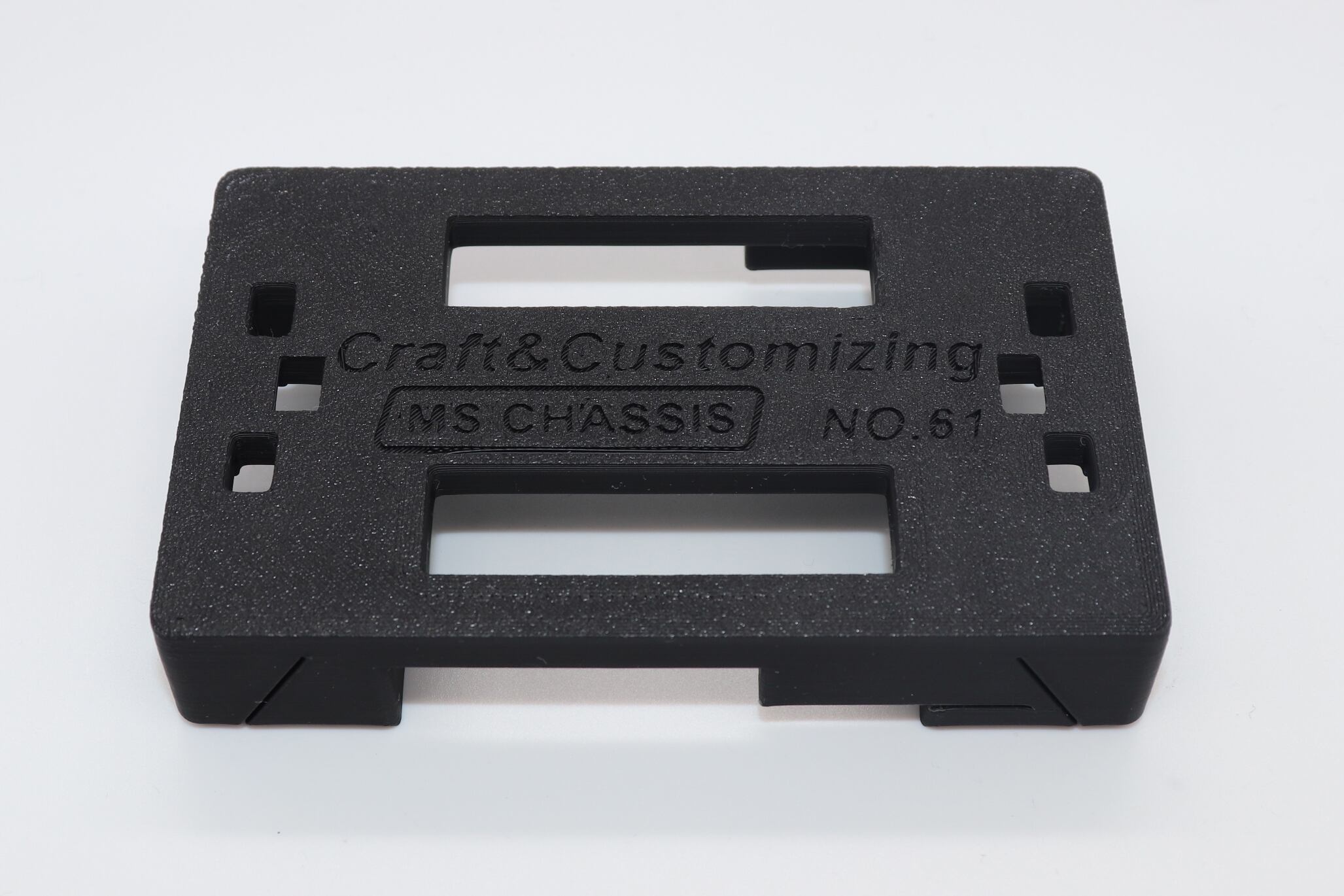 CC21 MSシャーシ用 マルチ加工ラダーフレーム【Craft&Customizing