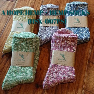 A HOPE HEMP・HEMP SOCKS(アホープヘンプ) (HSX-007PS)