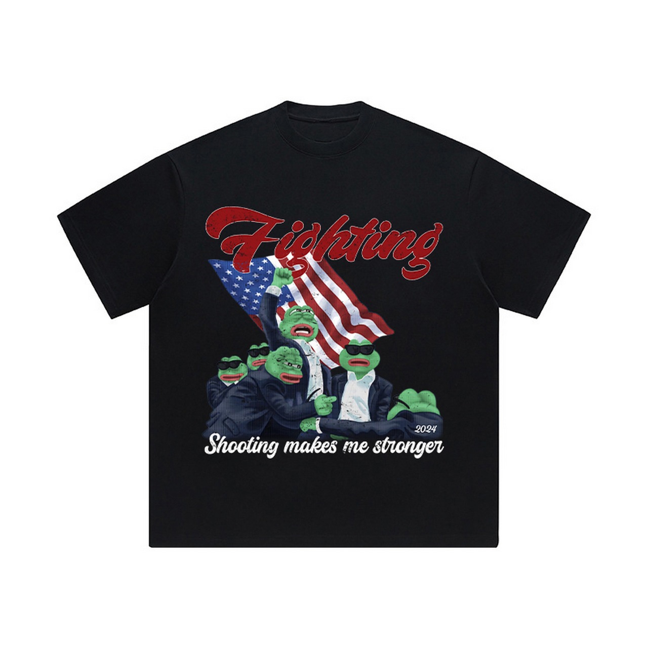 VINTAGE ストリート Fighting Tシャツ T1026