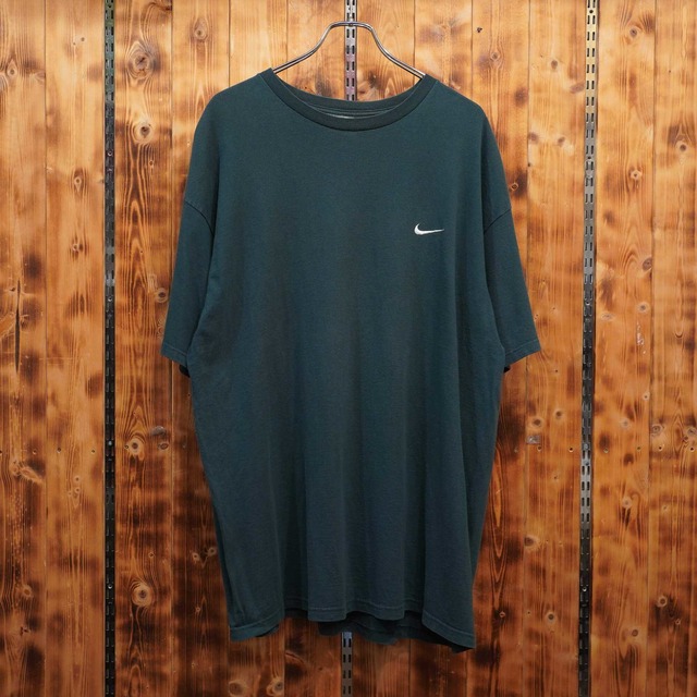 90s usa製 nike Tシャツ XL/ナイキ 緑
