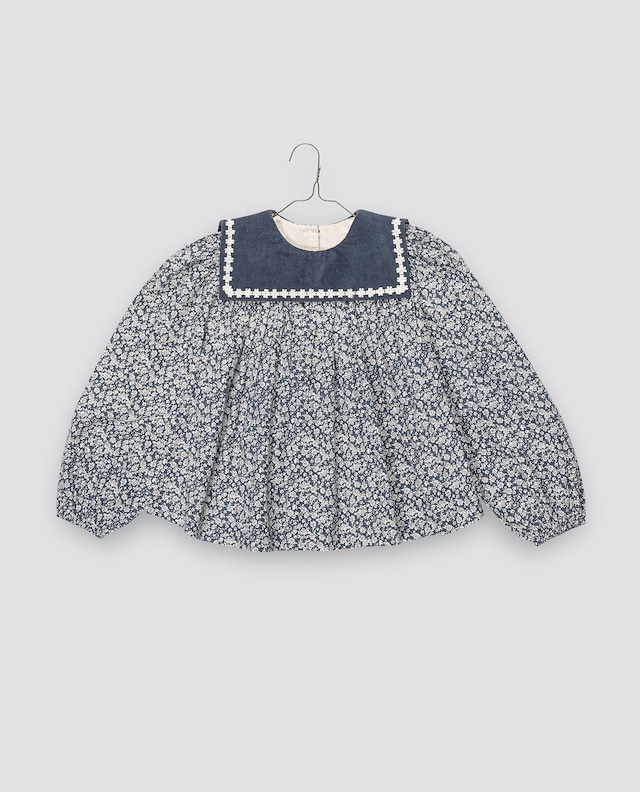 送料無料 Little Cotton Clothes/Petra blouse Barley Floral