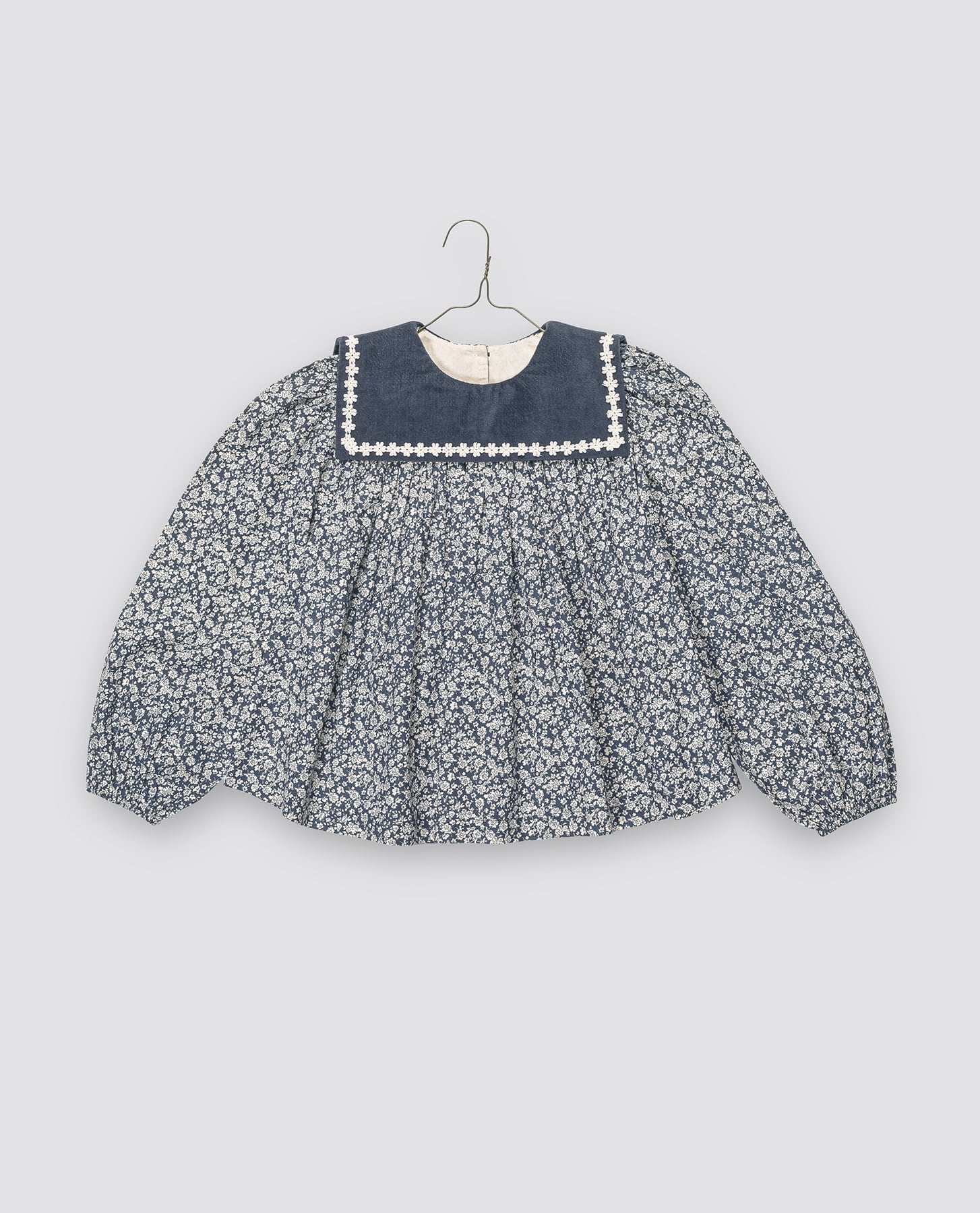 送料無料 Little Cotton Clothes/Petra blouse Barley Floral