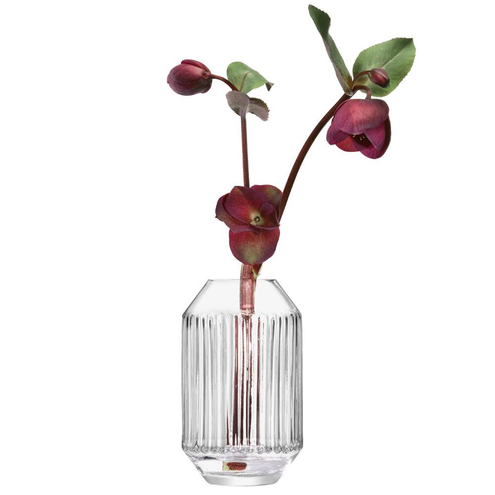 LSA エルエスエー Rotunda Vase G1655-15-301 クリア LRT02 高さ15cm / 花器 花瓶 フラワーベース