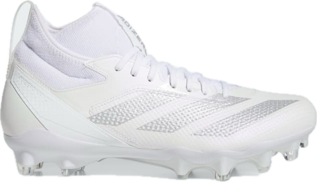 【26.5,27,27.5cm】Adizero IMPACT 2025モデル クラウドホワイト・シルバーメタリック アメフト スパイク