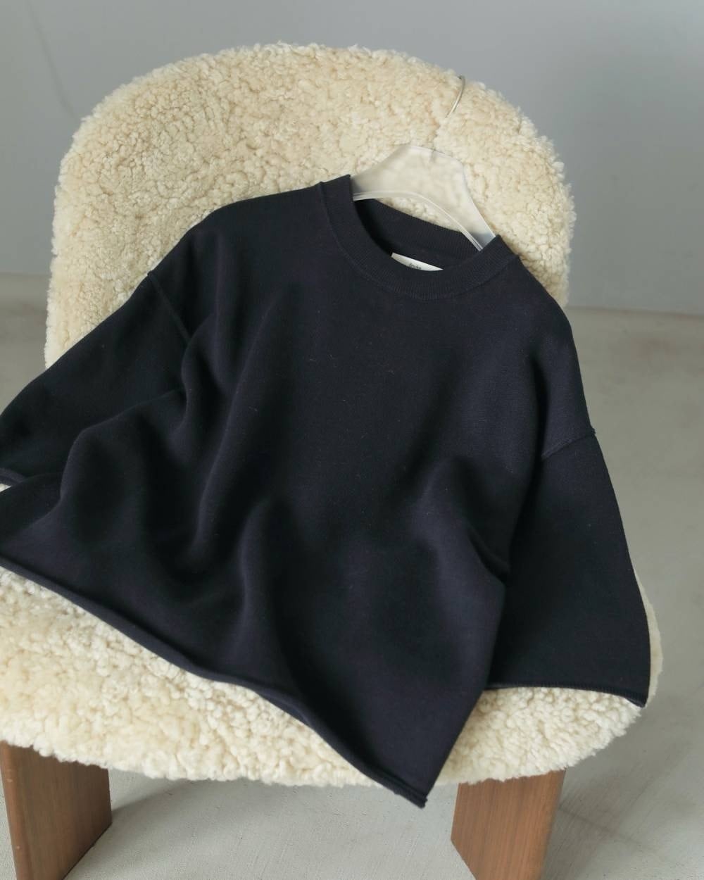 anuke】Cable Knit Skirt(CHARCOAL) | GooROUGH