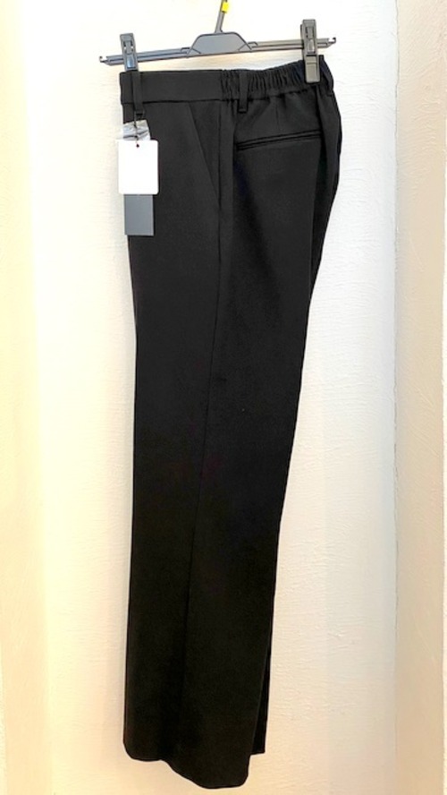 High Waist Wide Leg Pants　Black