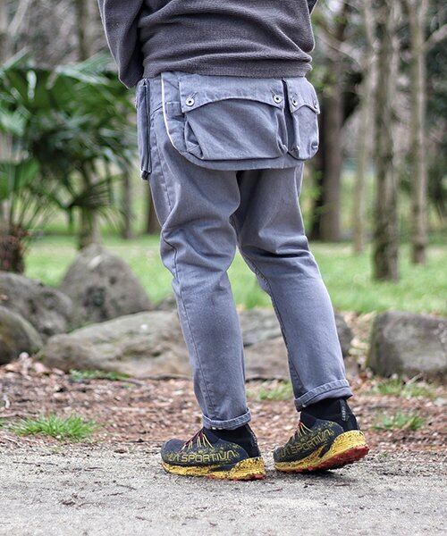 G55 Sarouel Flap Denim Pants