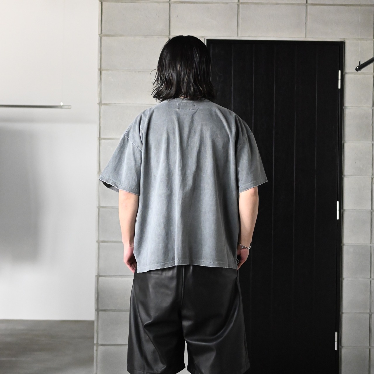 ANACHRONORM / PIGMENT DYED POCKET S/S T-S