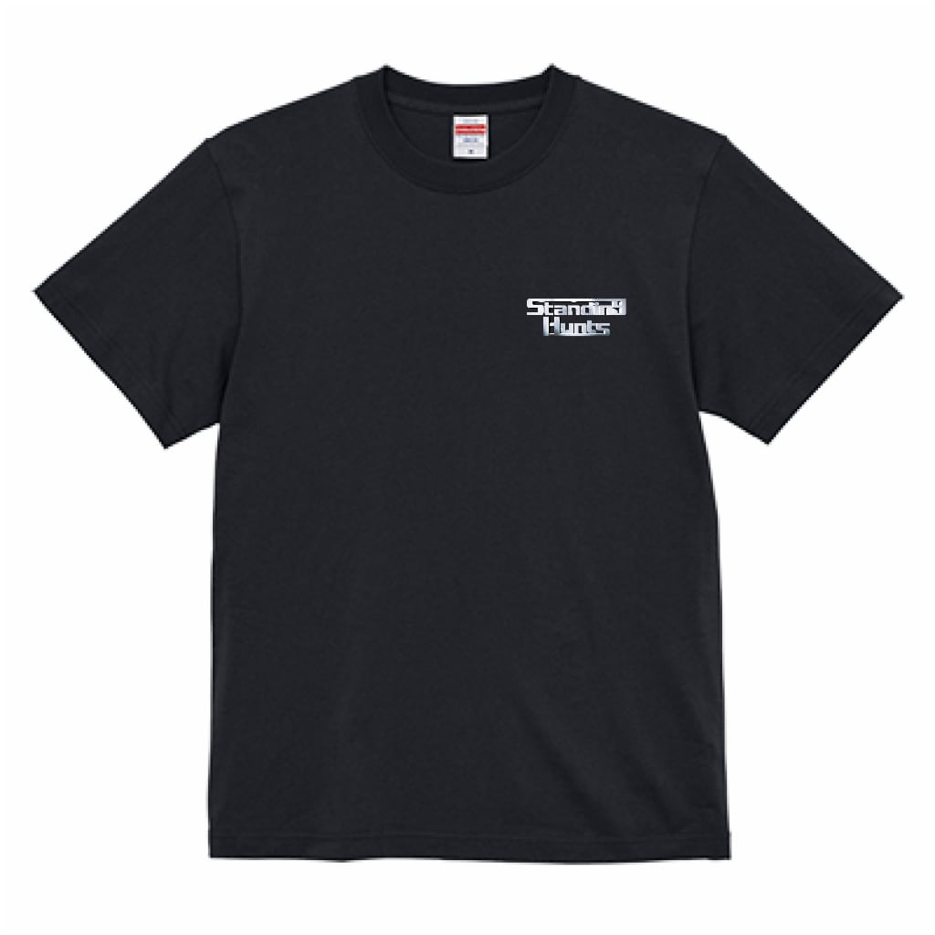 Standing Hunts胸ワンポイントTシャツ ブラック | 釣りビジョン公式