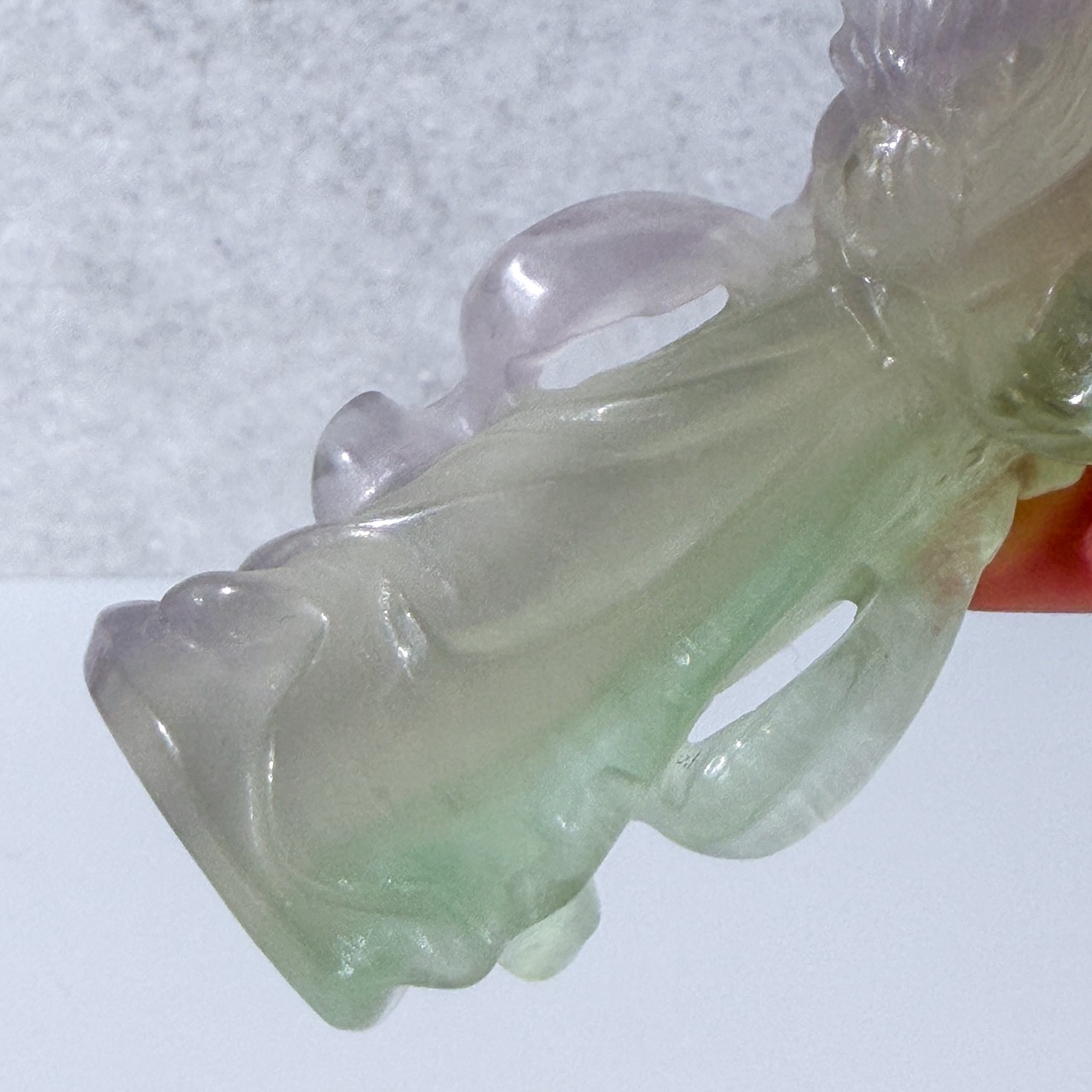 フローライト 天使 カービング * Fluorite * 天然石