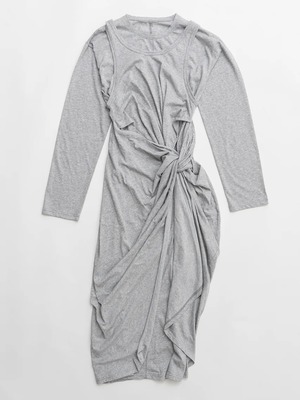 【26SS】PRANK PROJECT プランクプロジェクト / Layered Jersey Dress / ワンピース