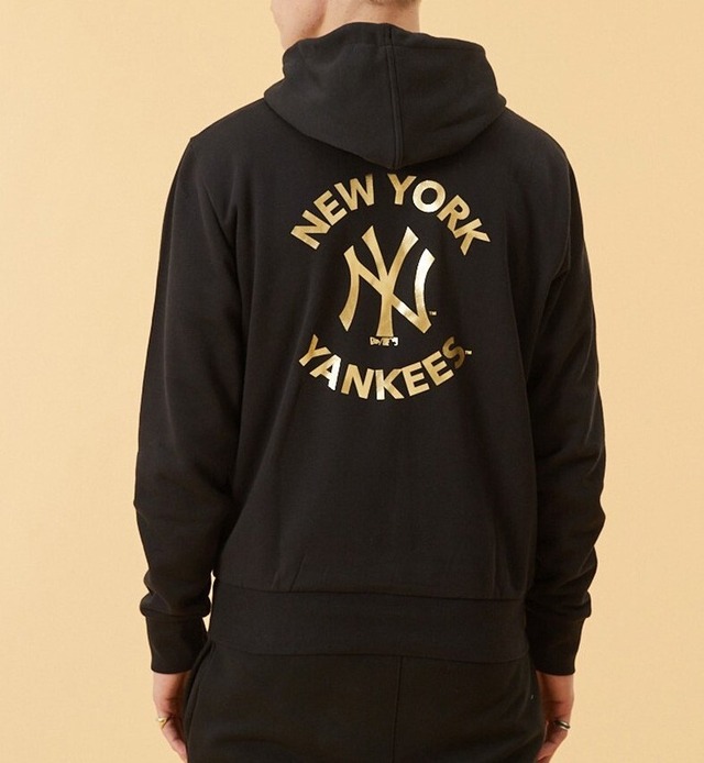 NEW ERA 　Hoody　New York Yankees　ニューヨーク・ヤンキース　BLACK