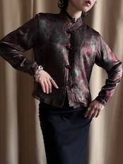 MADE IN JAPAN paisley china button shirt-5271-6
