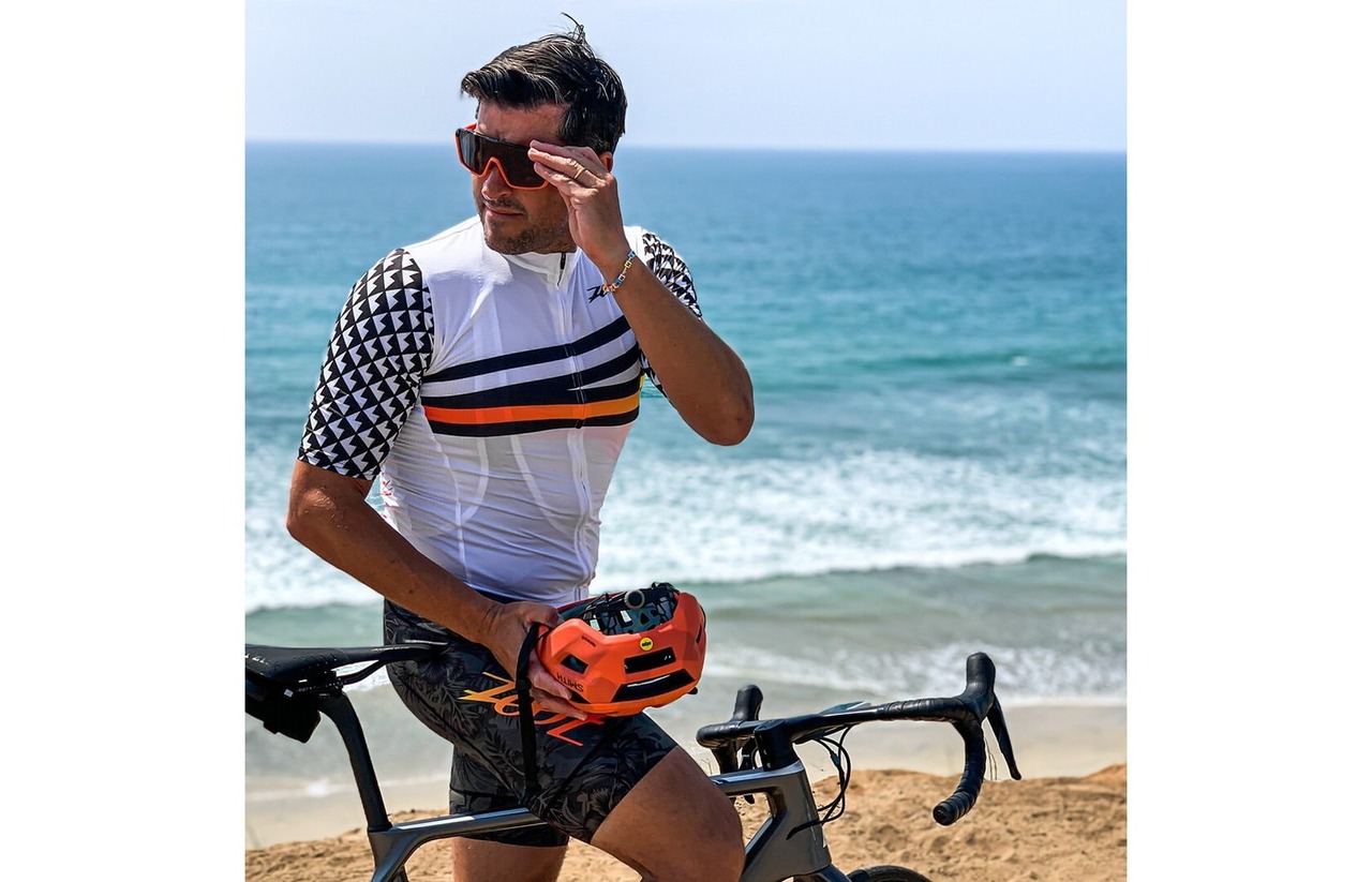 MEN CYCLE AERO JERSEY (MAHARO) サイクルジャージ　トップス ZMC110