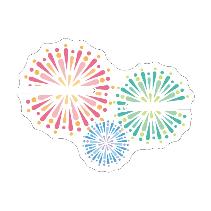 花火な台座（ラメ） ダブル | 推し活グッズの通販・ジェイホビ研究所