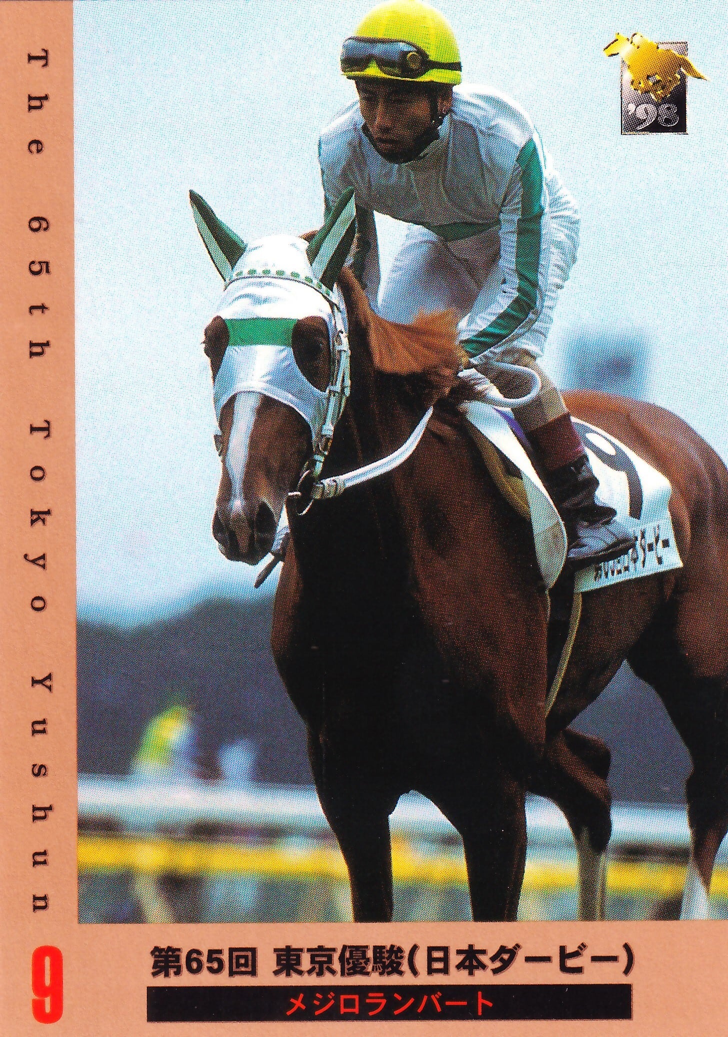 メジロランバート：第65回 日本ダービー出走馬「サラブレッドカード 98