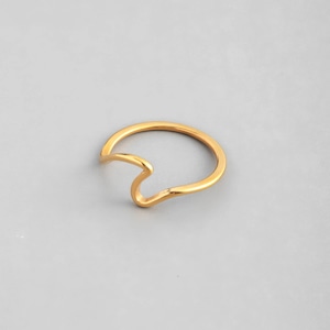 316L wave ring #r84