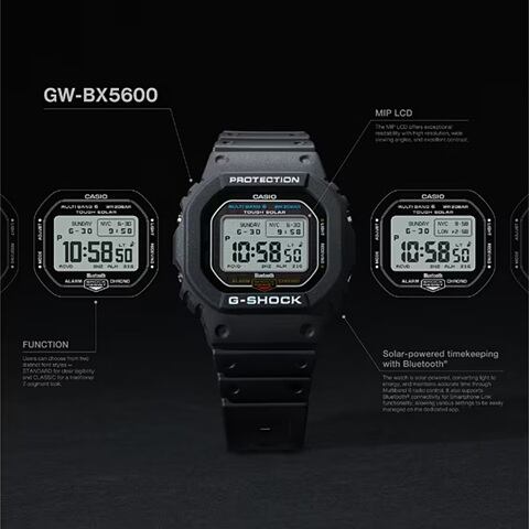 カシオ G-SHOCK GW-BX5600-1JF MIP液晶 電波ソーラー(世界6局受信
