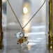 SWAROVSKI ゴールドネックレス