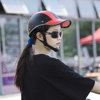 予約 自転車用ハーフヘルメット 半キャップ 半防型 かわいい おしゃれ 大人用 メンズ レディース 男女兼用 ロードバイク mp-235