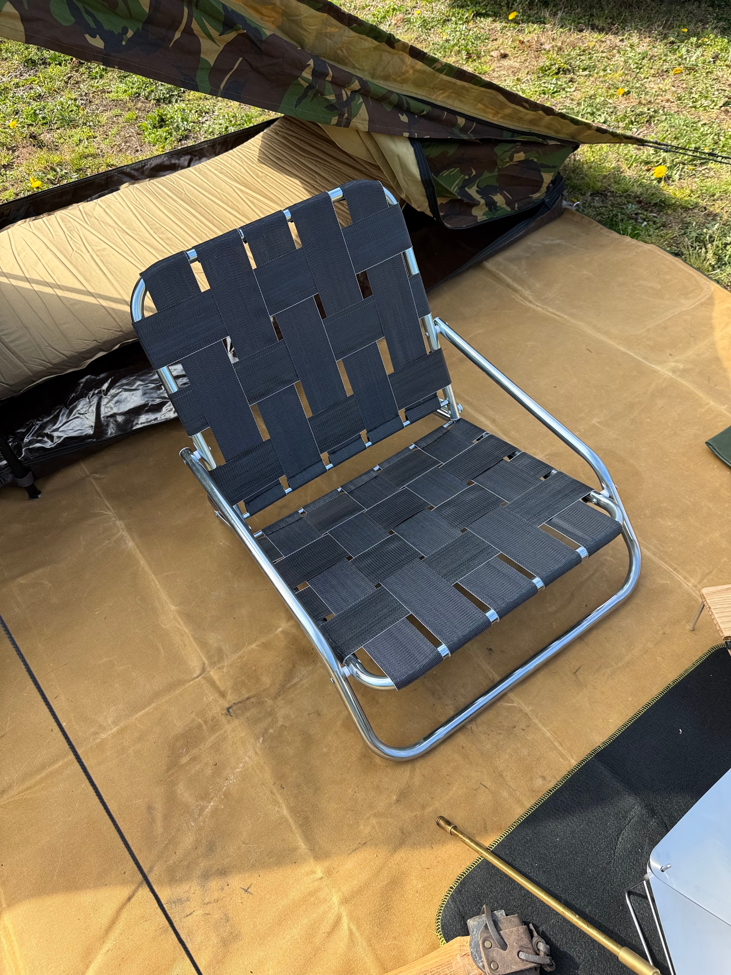 軍幕に最適❗️INDUSTRIAL TERRACE CHAIR / インダストリアルテラス