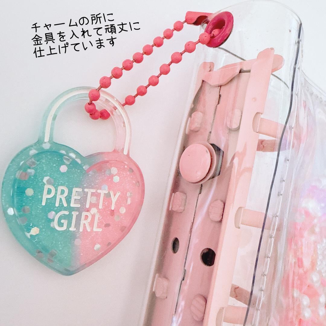 シャカシャカシール帳 A7バインダー リフィル10枚付 チャーム穴加工済