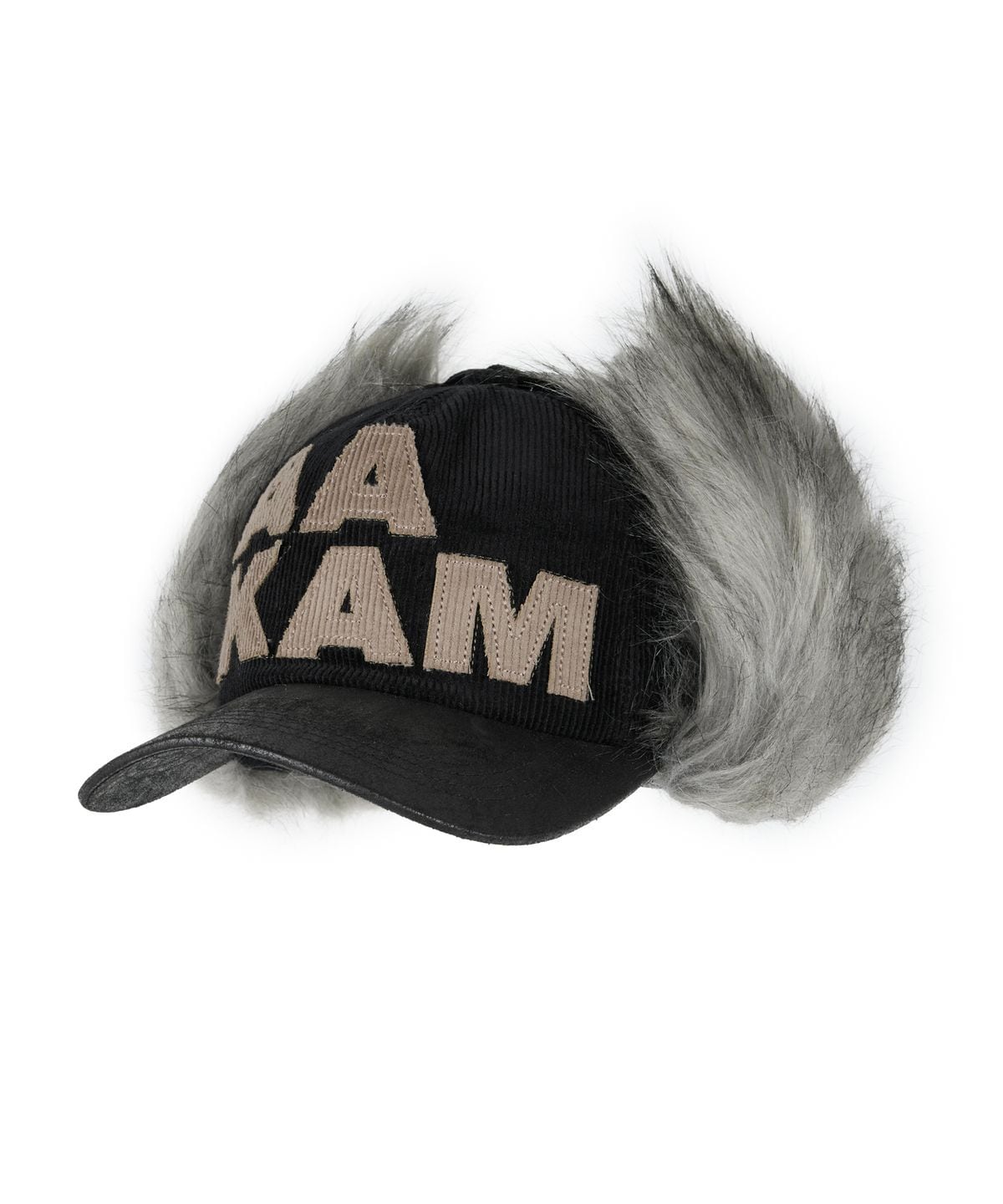 再入庫！☆NCT WISH リョウ 着用！！【AAKAM】Leather Mixed Trapper