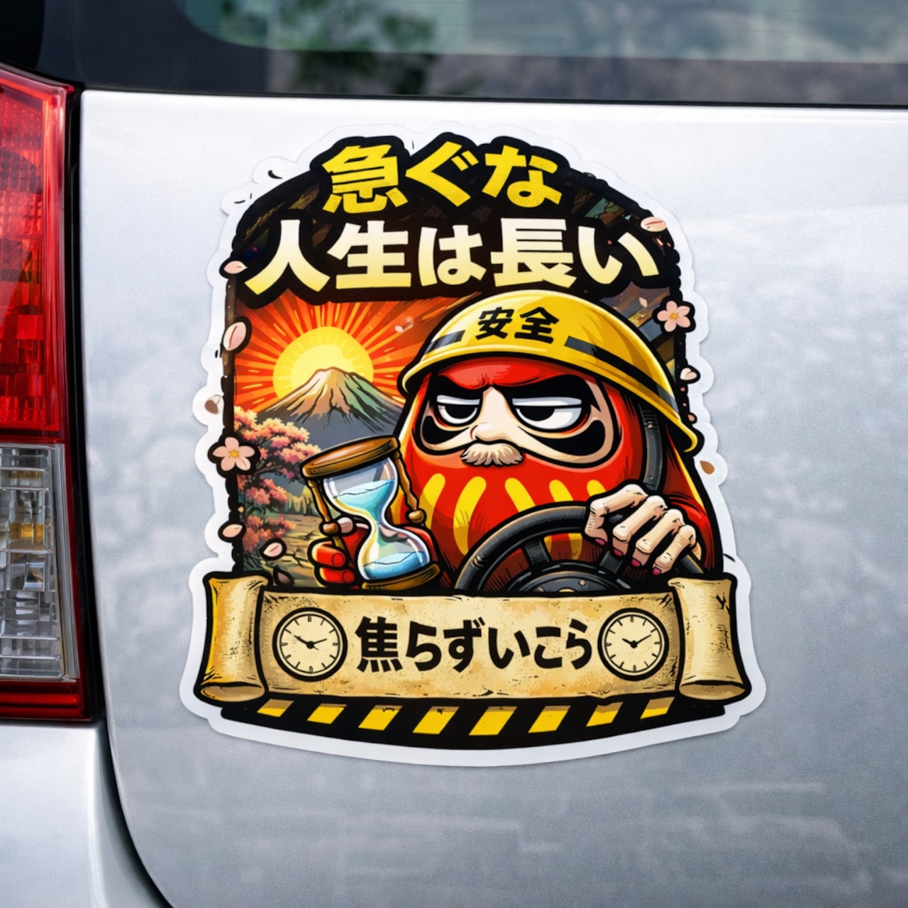 急ぐな人生は長い ステッカー【焦らずいこう】 | 東京セレクトショップ