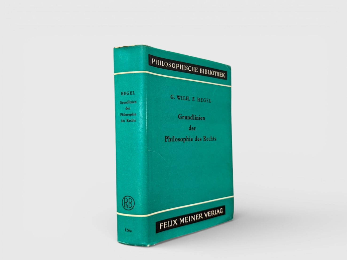【SFF226】Grundlinien der Philosophie des Rechts(1962) /Georg Wilhelm Friedrich Hegel