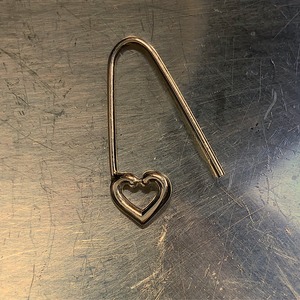 HEART pin earring SILVER925 18G #LJ18025P ハート ピン ピアス シルバー925