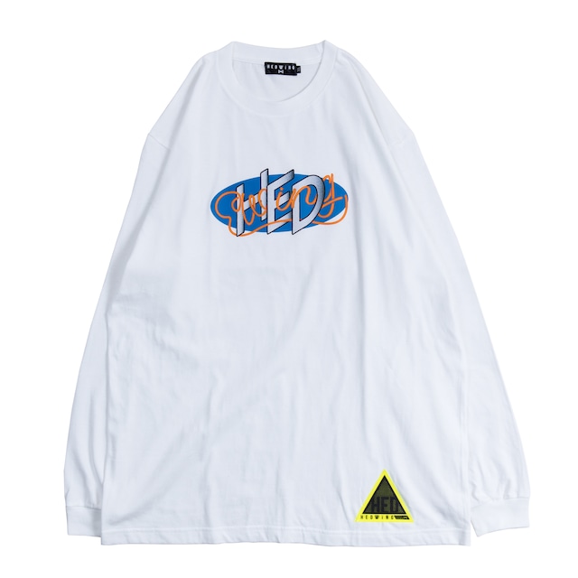 Slapping on L/S T-Shirt / White