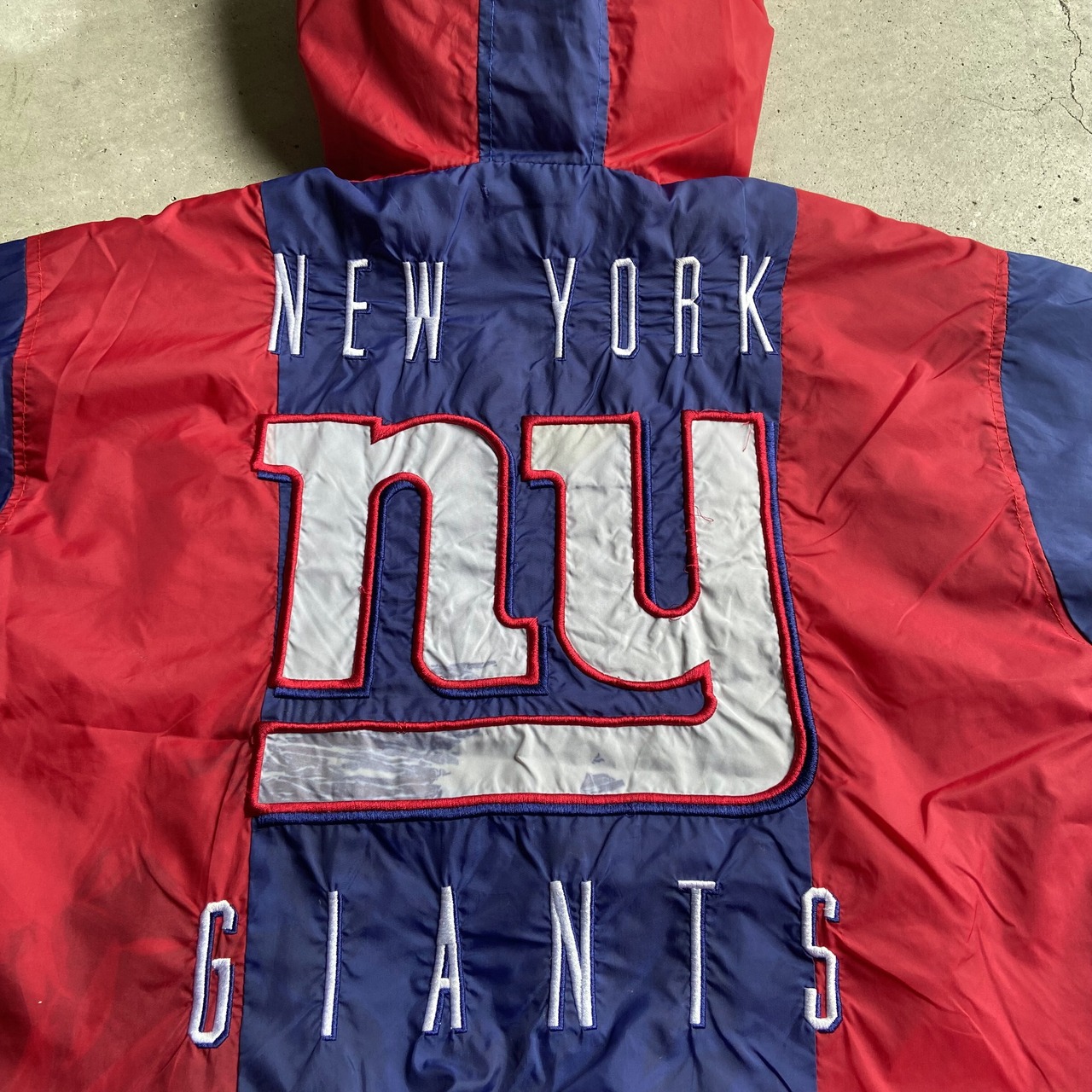 NFL ニューヨーク・ジャイアンツ ハーフジップ プルオーバー ウォーム 
