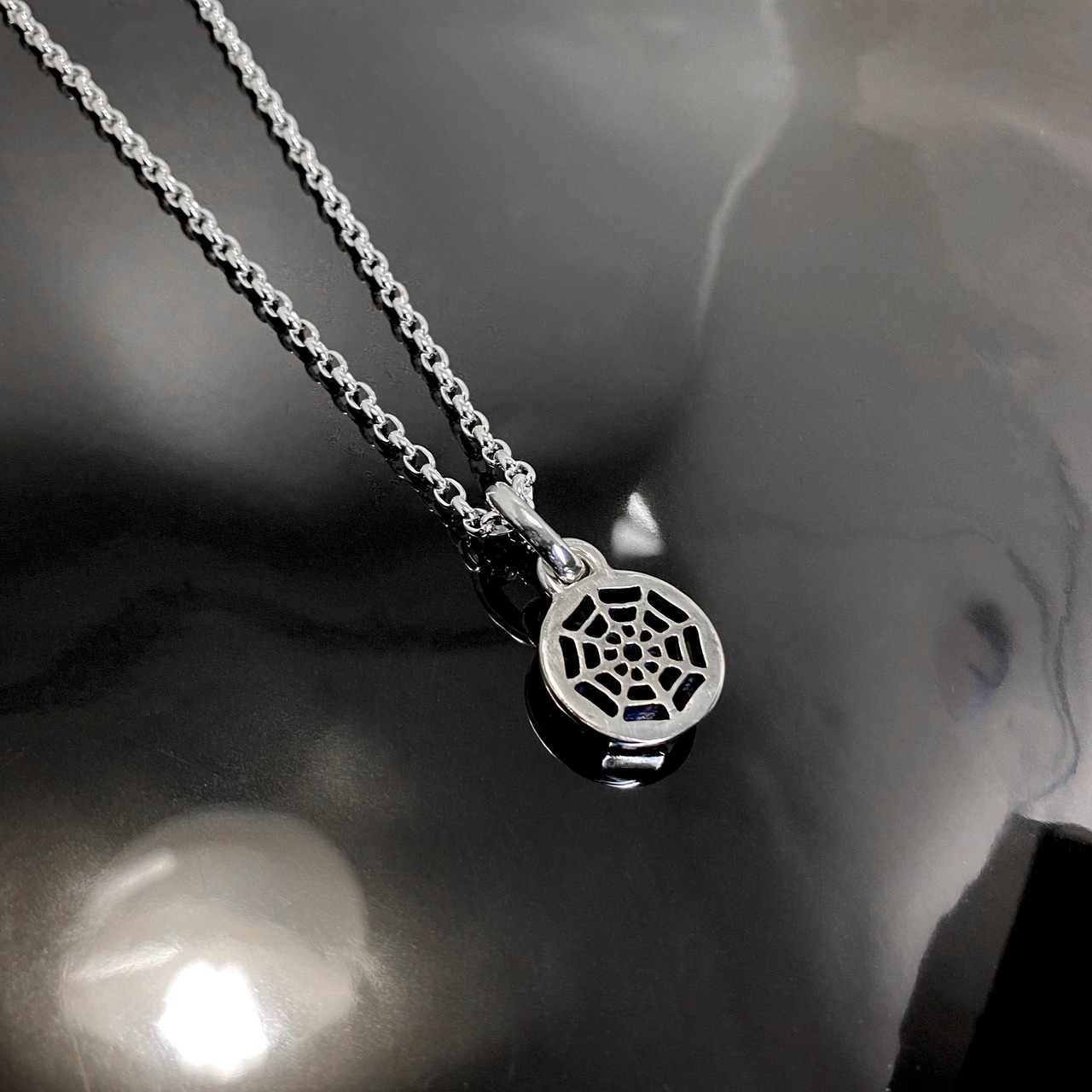SPIDER WEB NECKLACE / スパイダーウェブネックレス