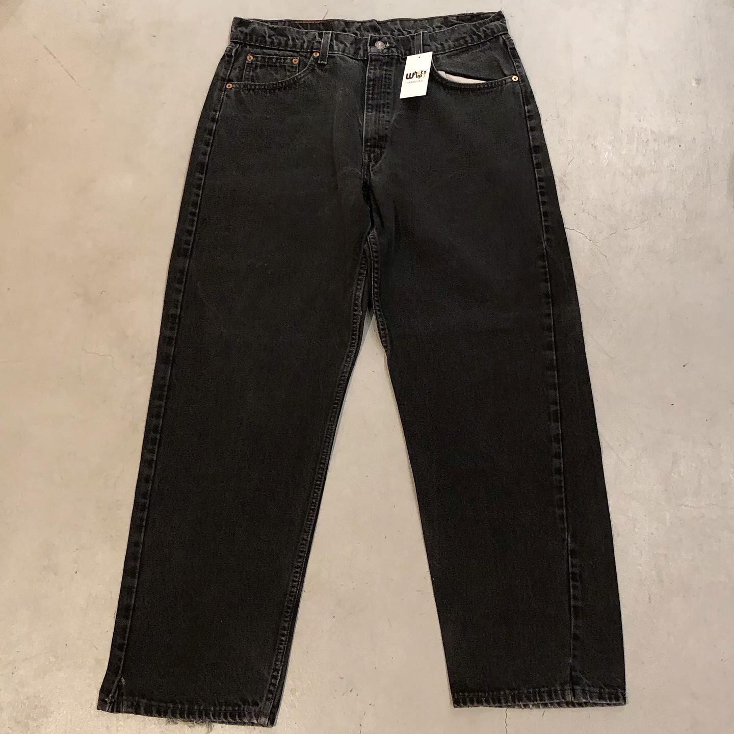 90s〜00s Levi's 565 black denim pants “USA”【高円寺店】
