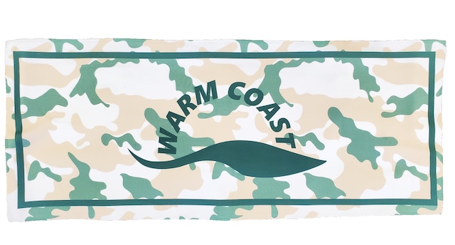 Logo face towel "camouflage"【在庫限り】［発送予定：入金確認後1週間以内］