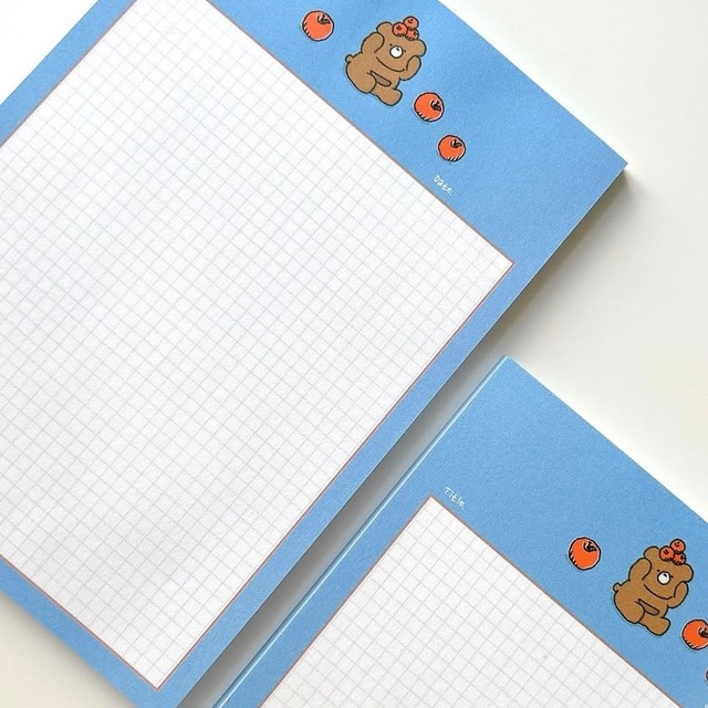 little popo 〔 新作メモ 3種類〕