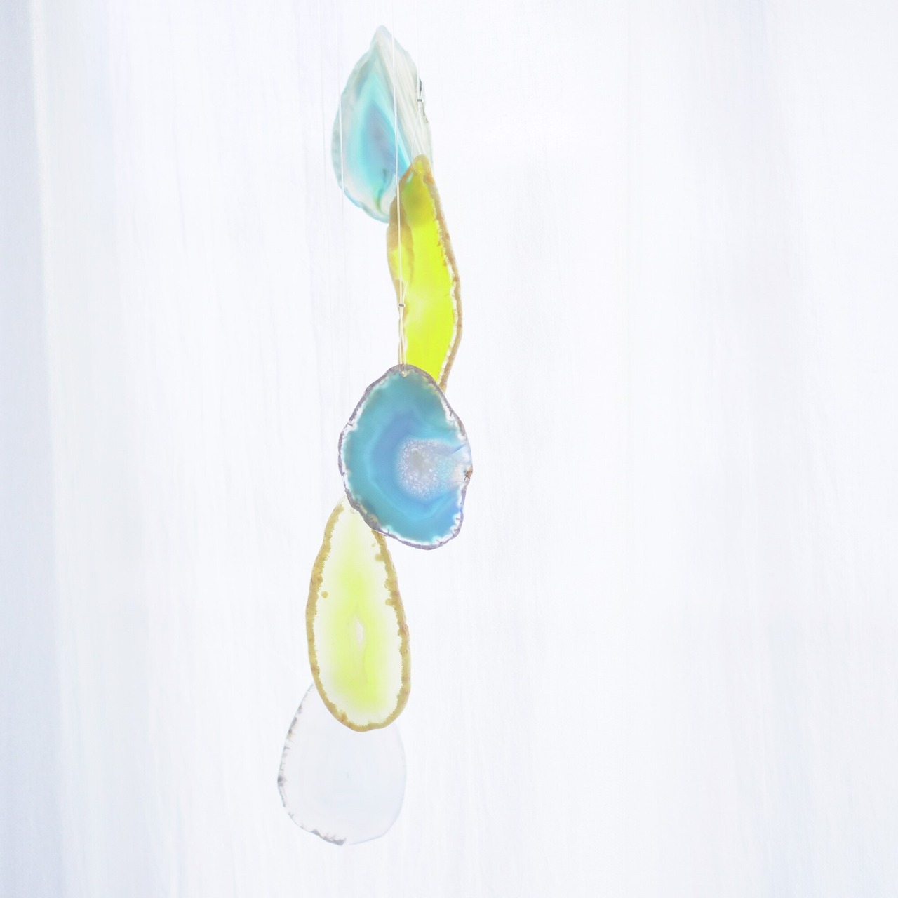 Clear Sky - アゲートヒーリングチャイム / Agate Sun Catcher Wind Chime 147