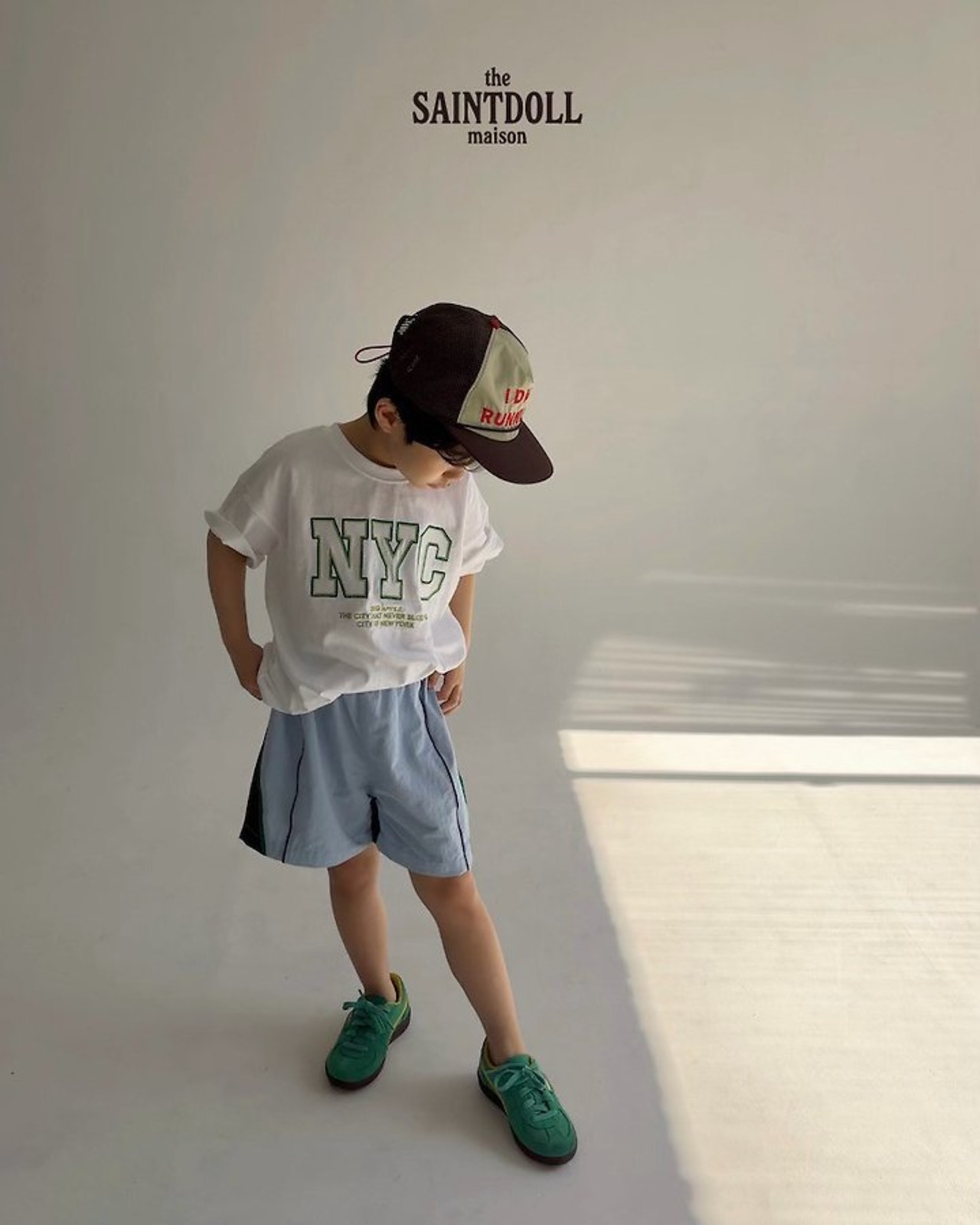 [SAINTDOLL] NYC Needlepoint Tee (adult) / [세인트돌] NYC자수티 (adult)