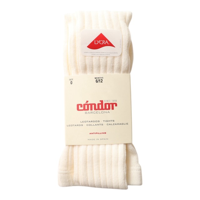 Basic rib tights (303 Cava) 0・2size / Cóndor