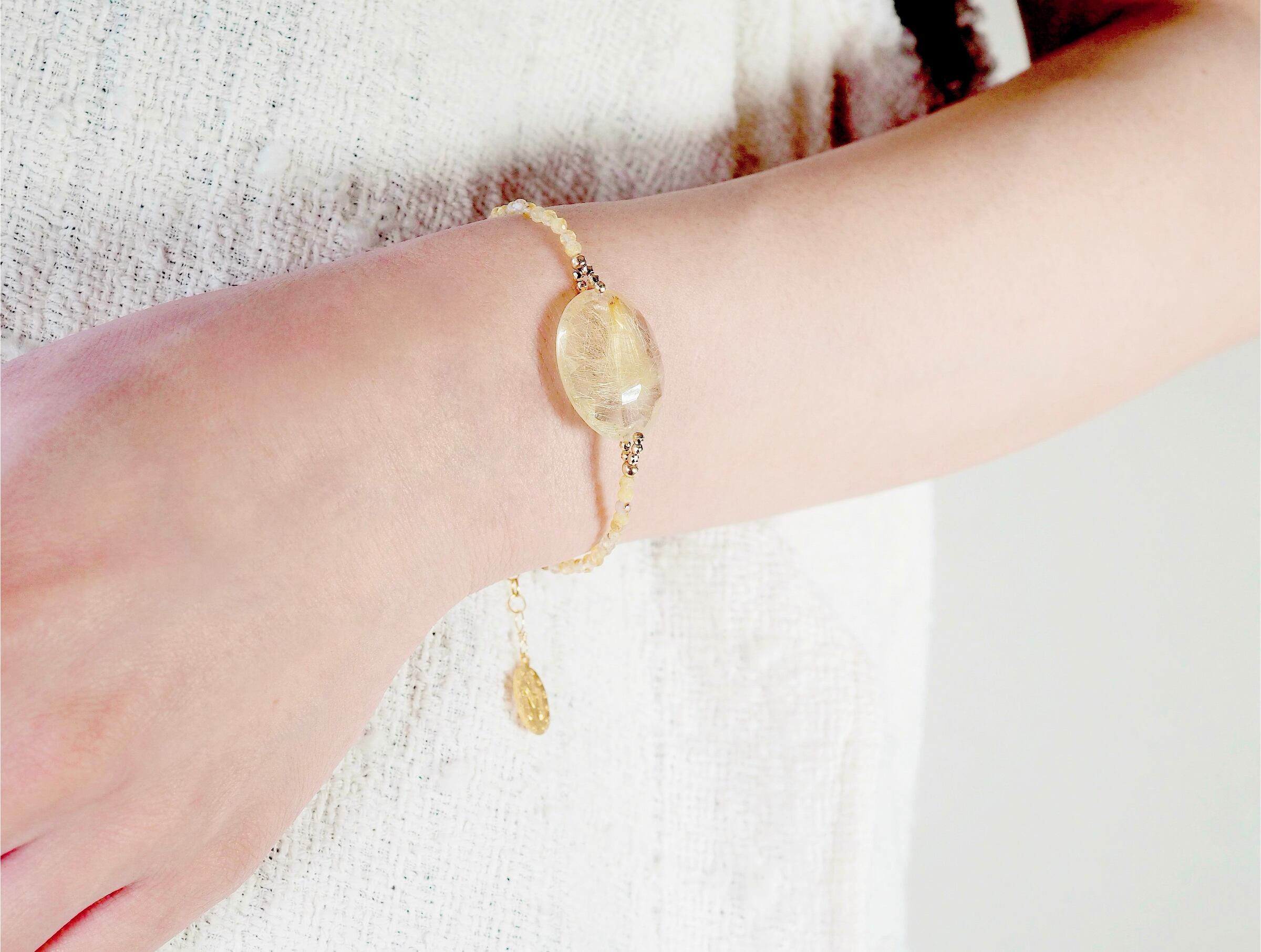 ルチルクォーツ】エナブレス | Enajewelry ルチルクォーツ】エナブレス | Enajewelry