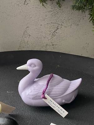 【candle studio MAGIERA】swan (lilac)