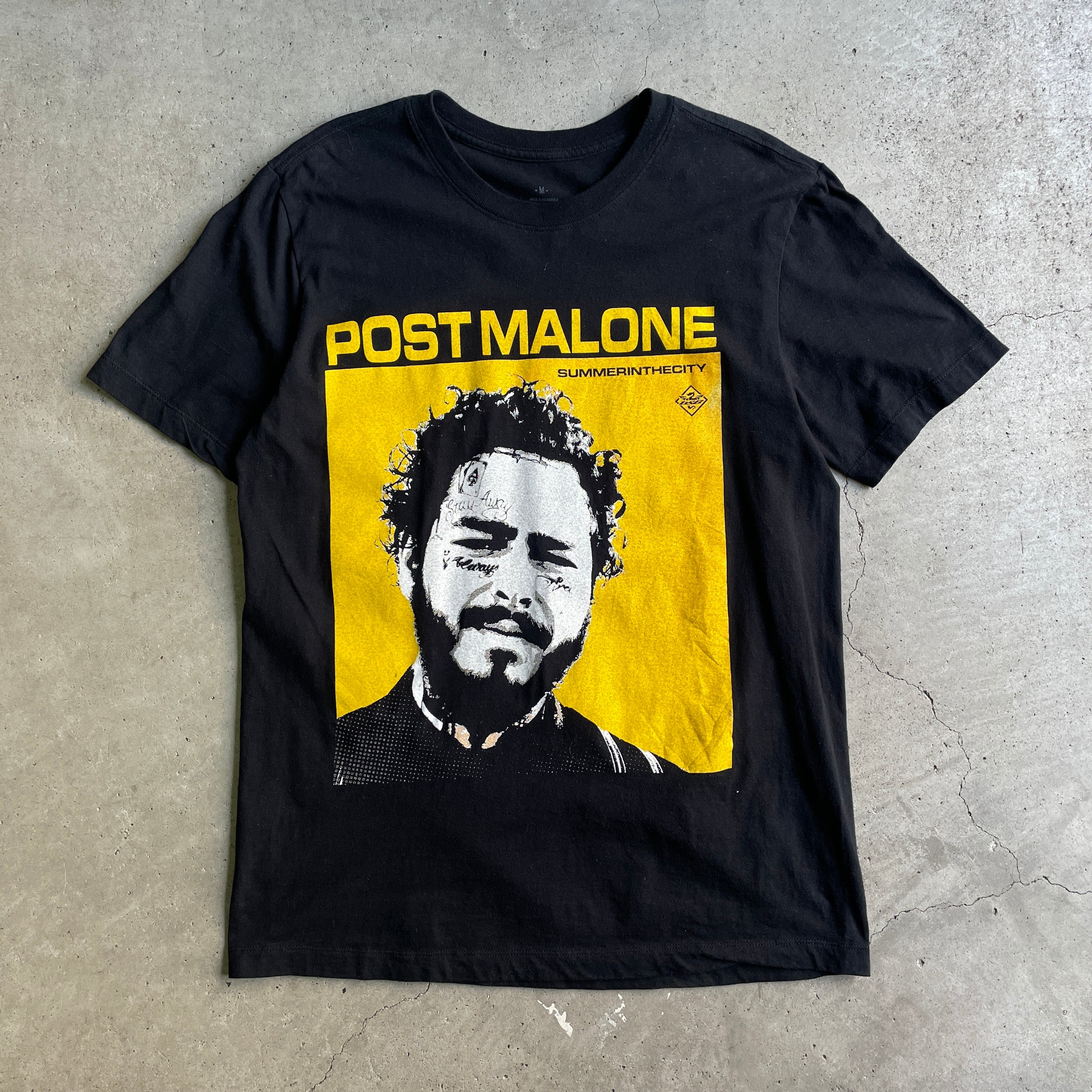 POSTMALONE ポストマローン 2019 アーティスト ツアー バンドTシャツ 