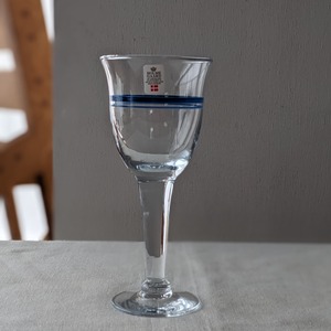 Blå klokke Glass by Ole Winther for Holmegaard　送料込
